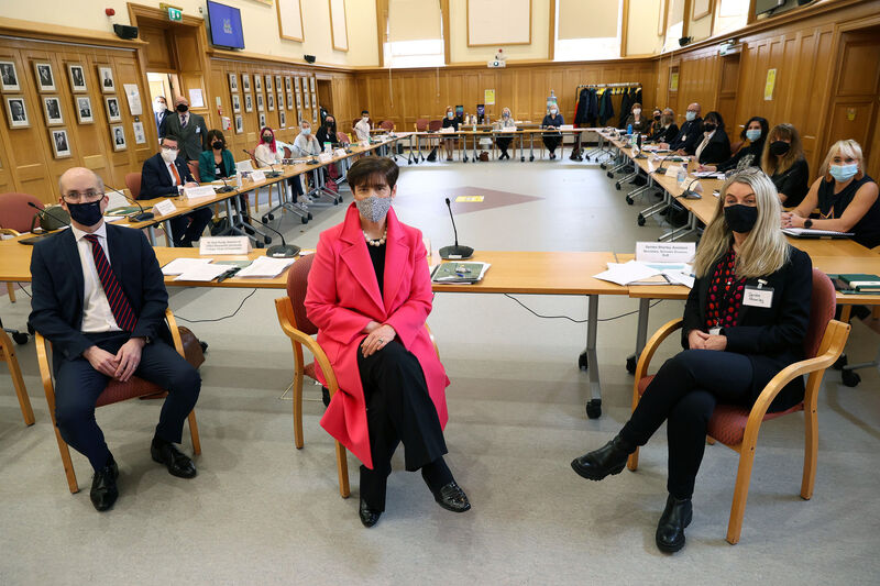 Education Minister Norma Foley established  a steering committee to develop a new action plan on bullying. Picture: Maxwells