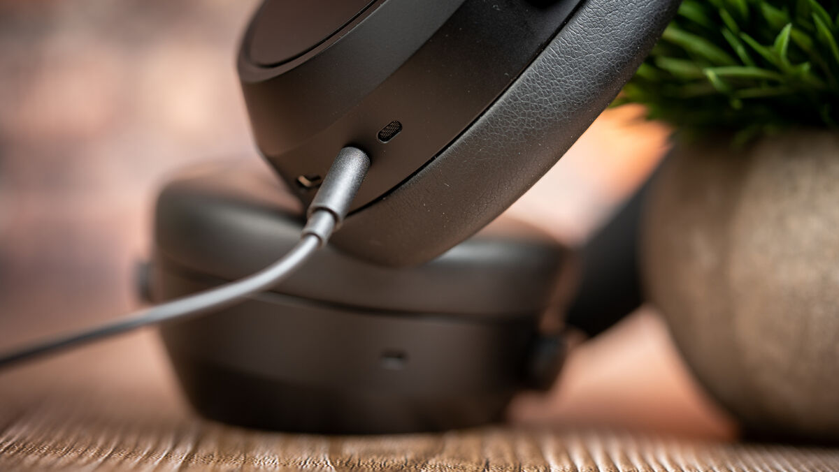 The Sennheiser Momentum 4 wireless headphones. Picture: Noel Campion.