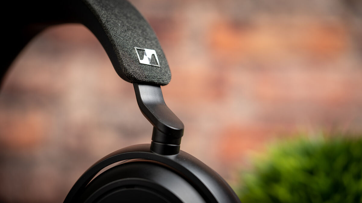 The Sennheiser Momentum 4 wireless headphones. Picture: Noel Campion.