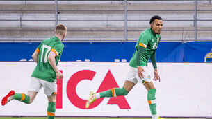 <p>EXPERIENCE: Ireland's Tyreik Wright. ©INPHO/Johan Volkanen</p>