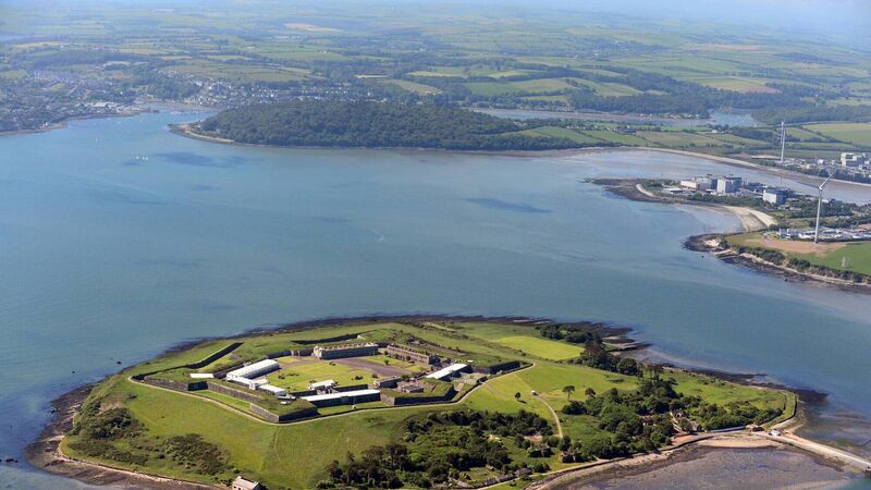 Elderly man taken to hospital after collapsing on Spike Island
