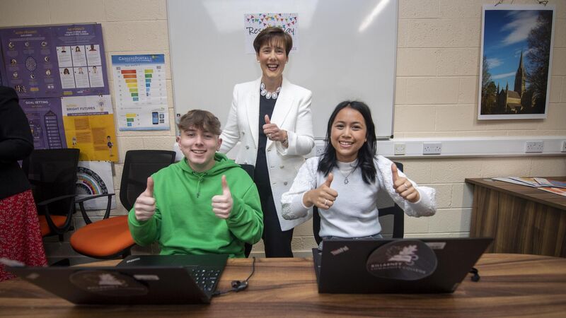 Norma Foley: 'No cliff edge for the students in terms of grade inflation'