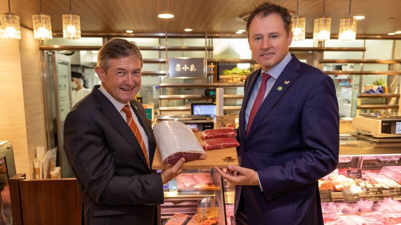 Irish beef on the shelves of premium Japanese retail for the first time Irish beef on the shelves of premium Japanese retail for the first time