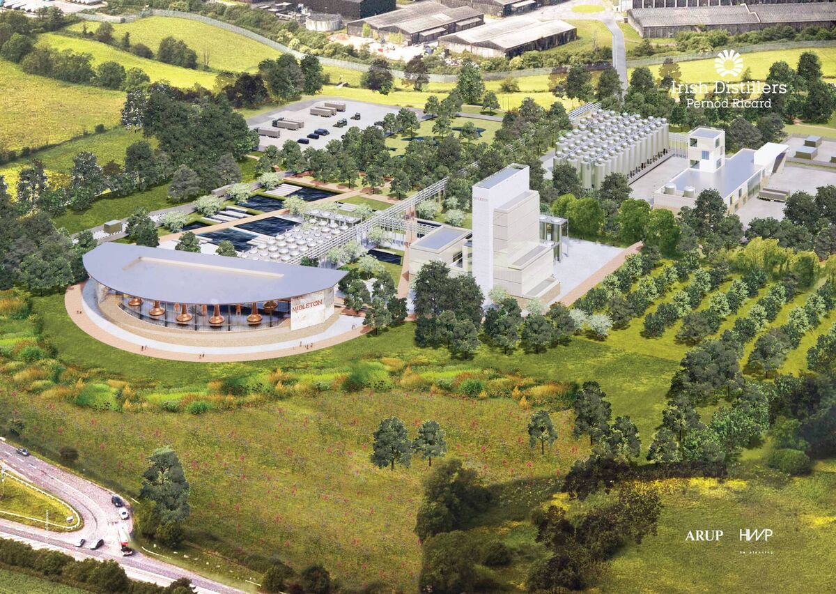 Once up and running, the new distillery will create up to 100 new jobs for East Cork. Once up and running, the new distillery will create up to 100 new jobs for East Cork.