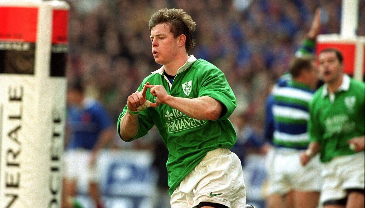 HAT-TRICK: Brian O'Driscoll's Paris hat-trick HAT-TRICK: Brian O'Driscoll's Paris hat-trick