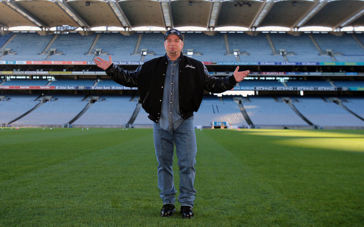 Garth Brooks at Croke Park stadium, Dublin Garth Brooks at Croke Park stadium, Dublin