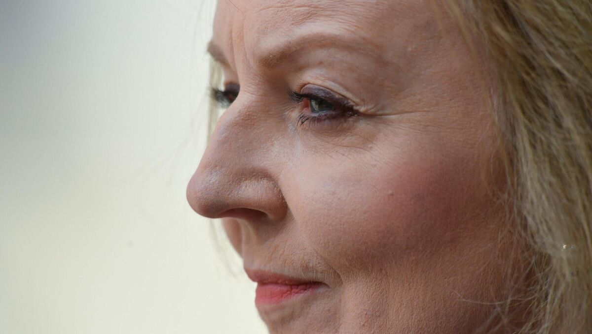 Liz Truss said Tory beliefs in freedom, low taxes and personal responsibility “resonate with the British people”. Picture: Toby Melville/PA Wire