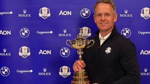 <p>European Ryder Cup captain Luke Donald will preside over the new match play event which will see Great Britain and Ireland take on continental Europe. Pic: Mike Ehrmann/Getty Images</p>