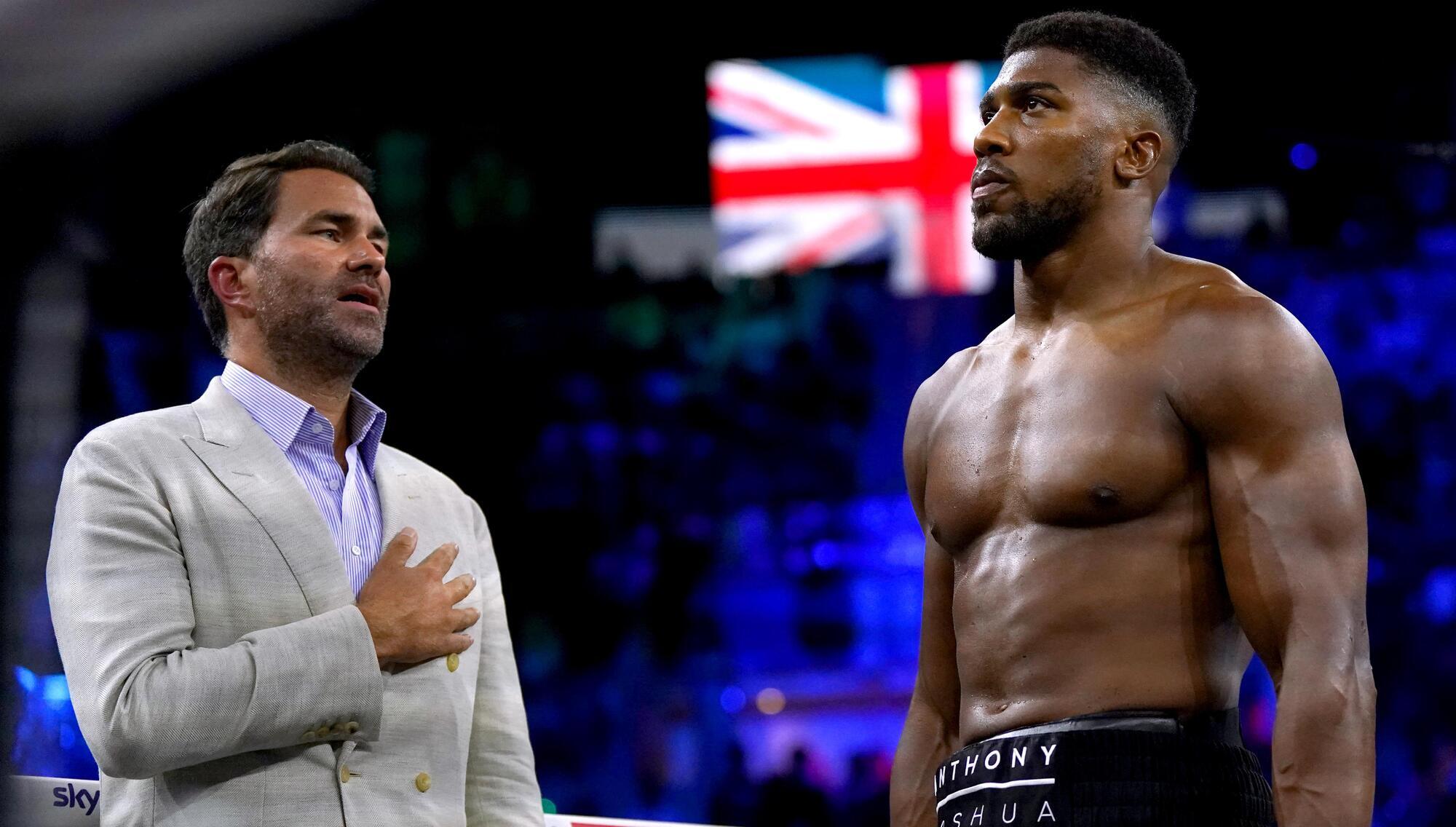 Eddie Hearn doubts Tyson Fury is serious about offer to fight Anthony Joshua