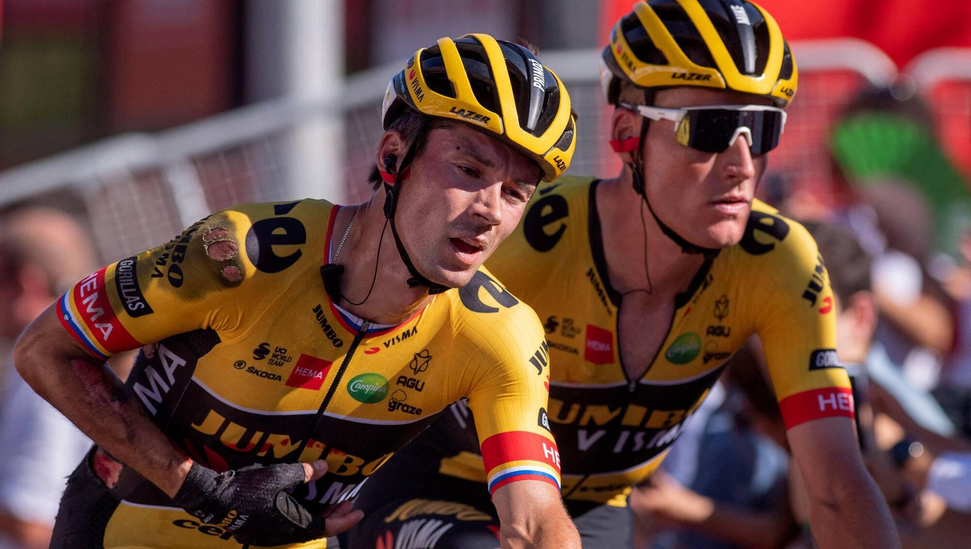 Three-time defending champion Primoz Roglic pulls out of Vuelta