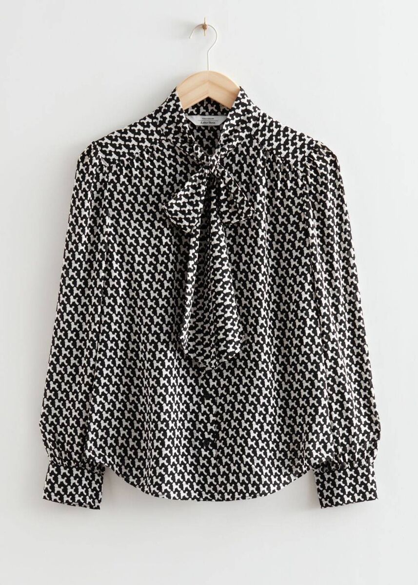 Neck tie blouse, &amp; Other Stories €79