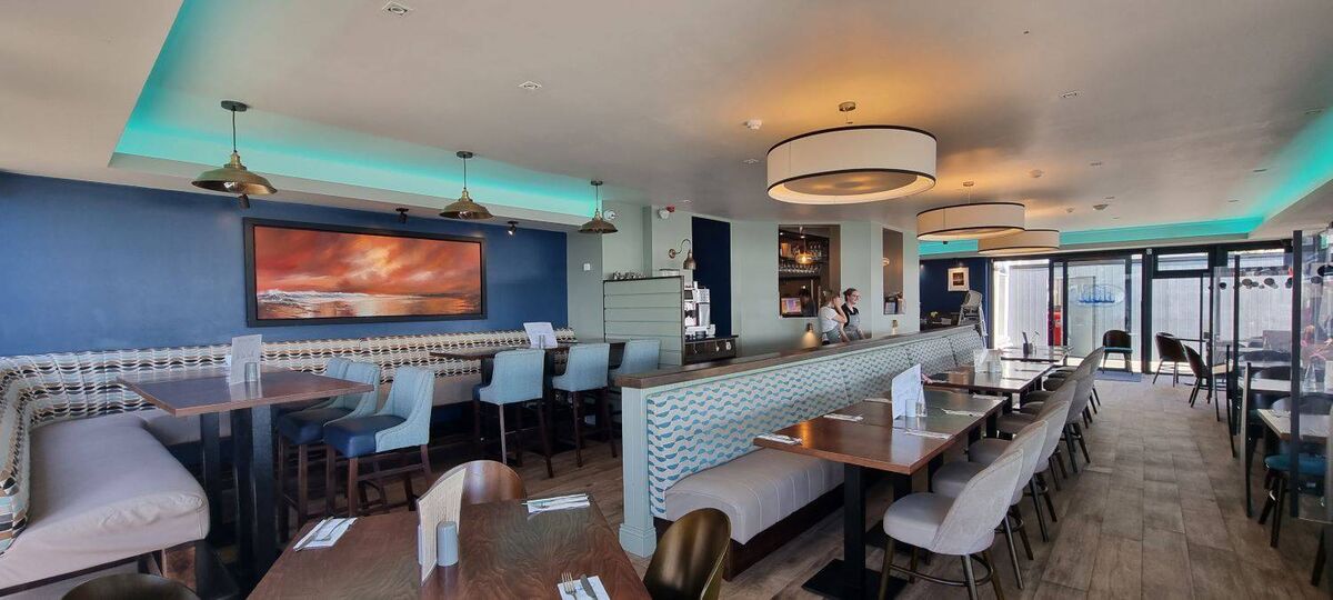 Inside bar and restaurant