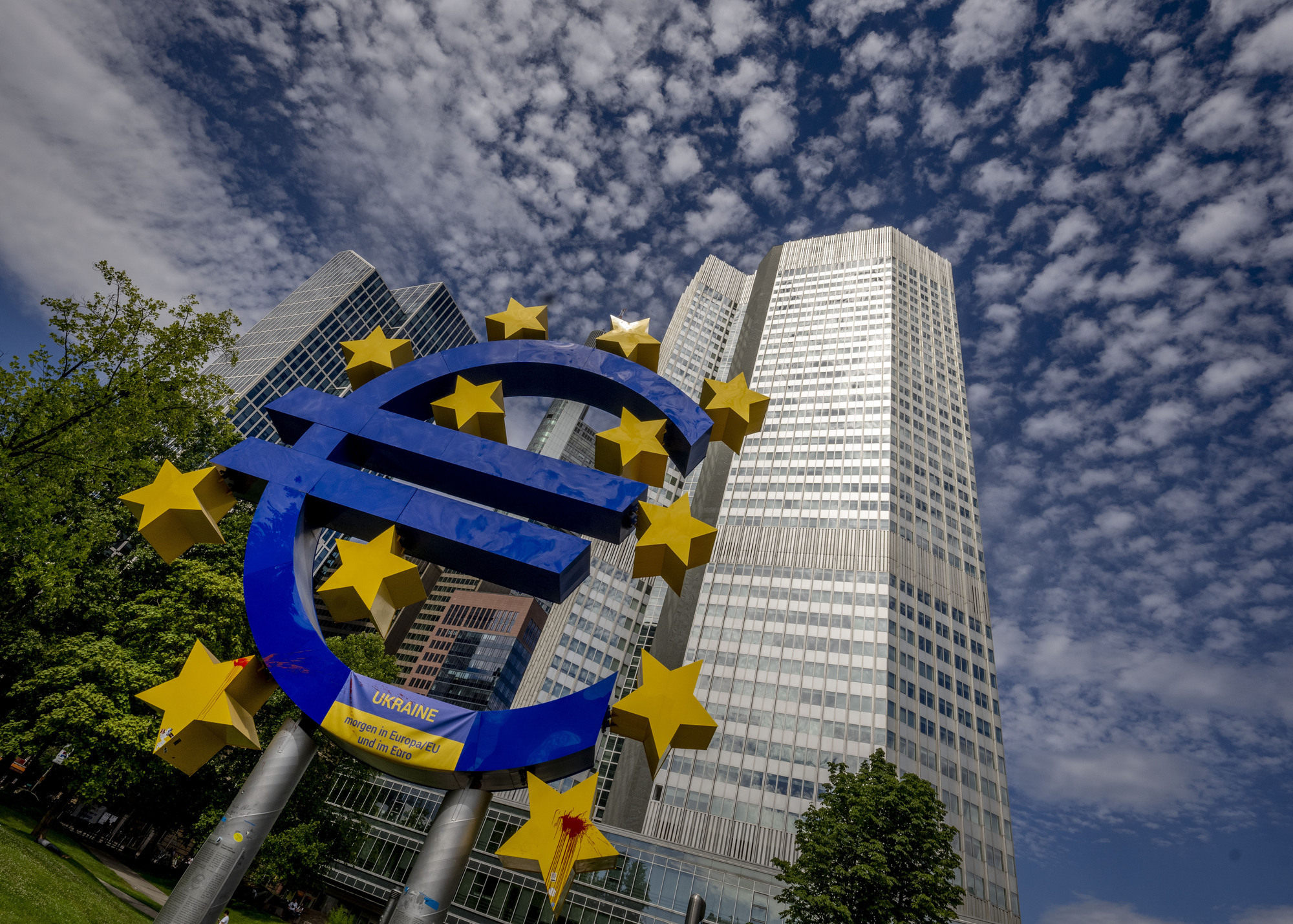 ECB announces record increase in eurozone interest rates