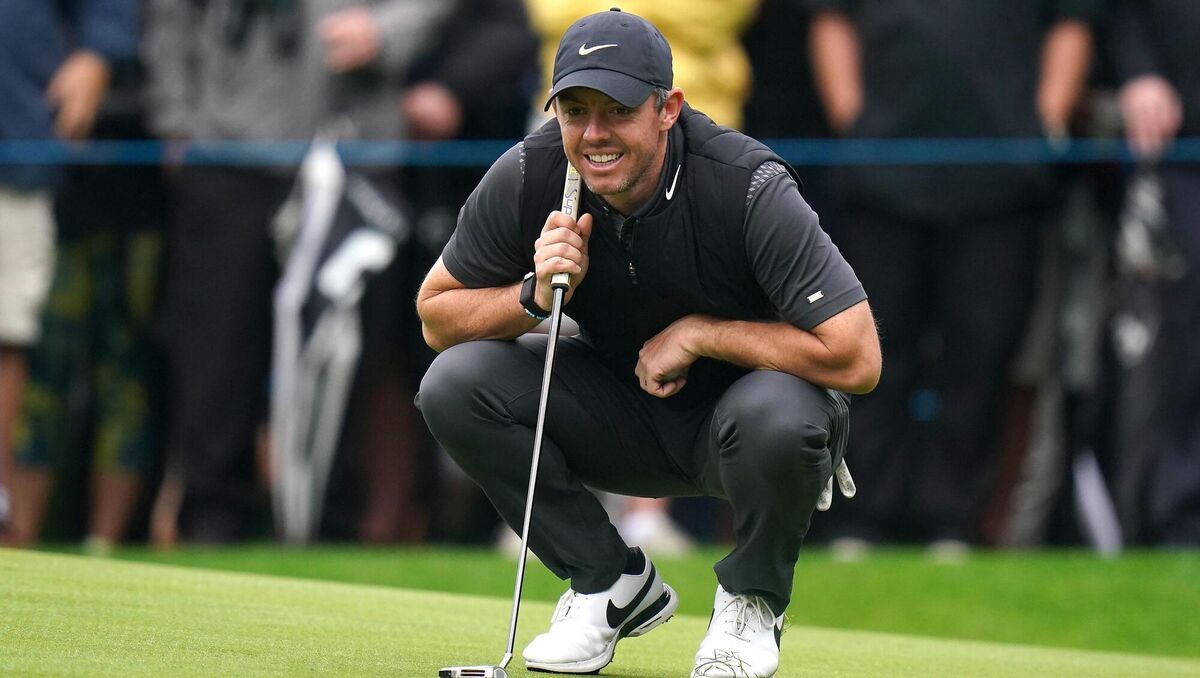 STEADY START: Ireland's Rory McIlroy. 