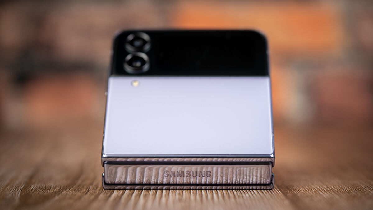 Samsung Galaxy Z Flip4. Picture: Noel Campion. Samsung Galaxy Z Flip4. Picture: Noel Campion.