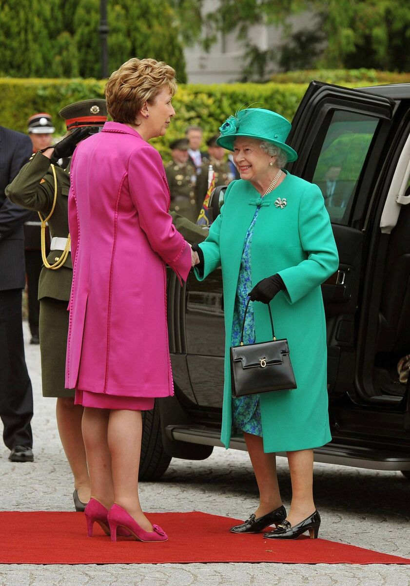 The State visit was announced on March 4 after an invite from President Mary McAleese, five days before the Labour-Fine Gael Government sat first on March 9. Photo: John Stillwell/PA