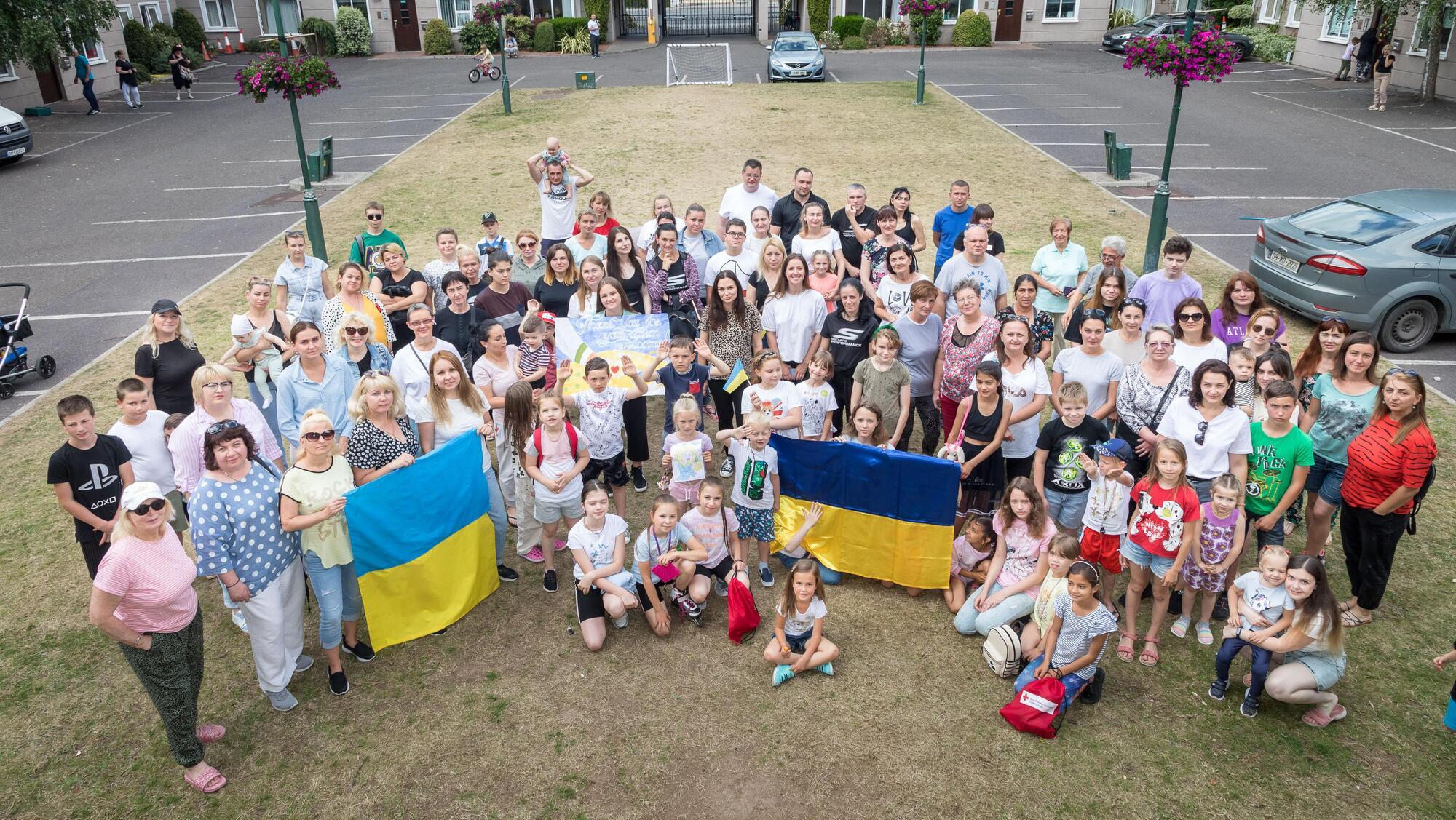 People who offered up a room in their homes to help refugees fleeing the war in Ukraine have been receiving the monthly €400 payment. File picture: David Creedon