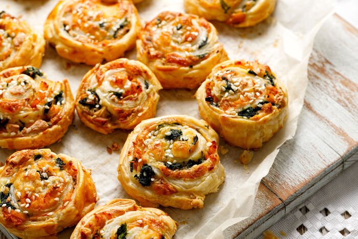 Puff Pastry Pinwheels