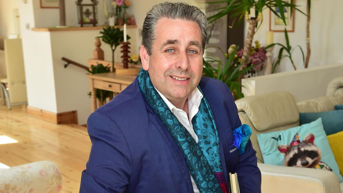 Peter Kelly, (Franc) helped with the behind-the-scenes of the visit. Picture: Dan Linehan