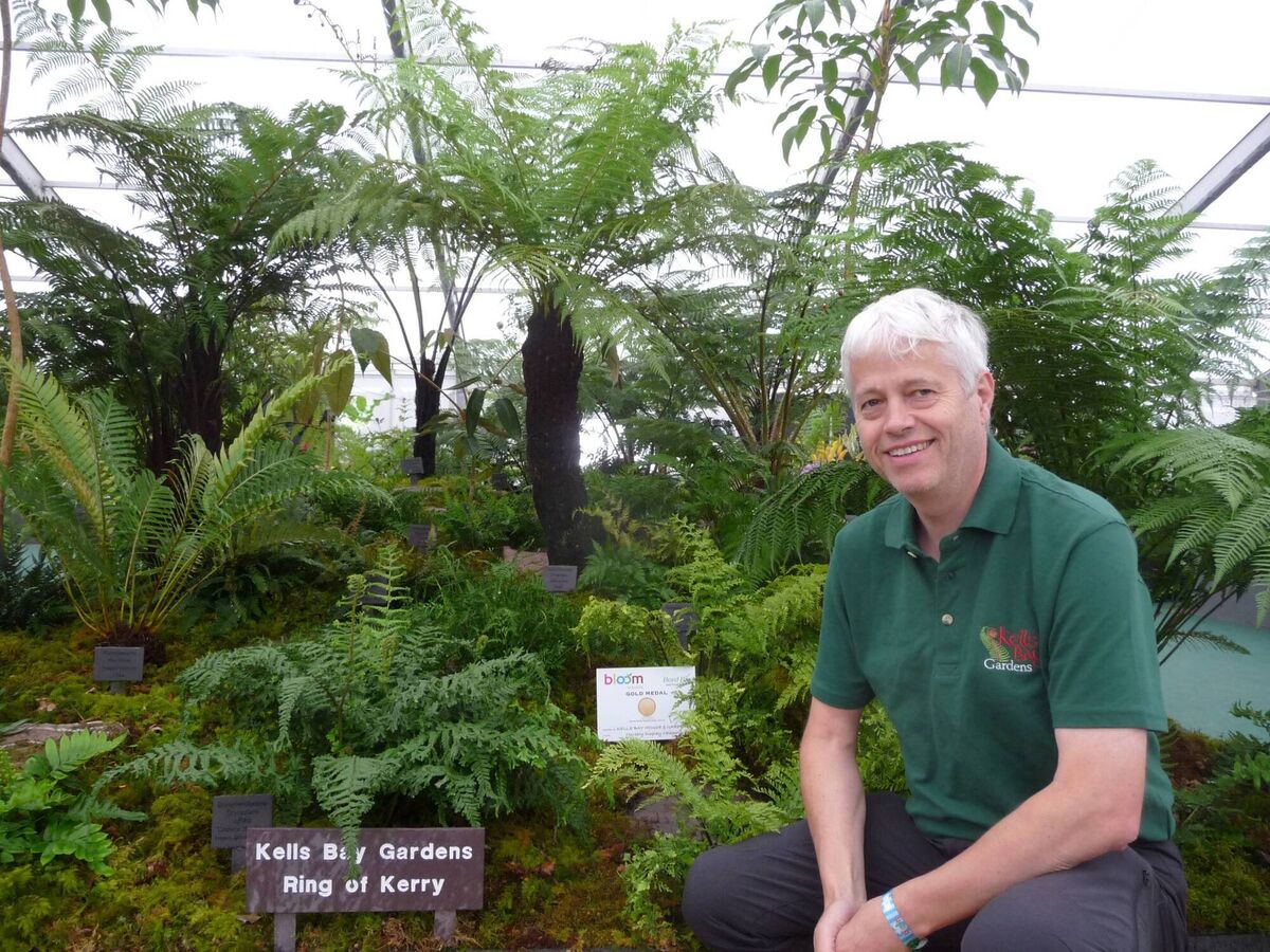 Billy Alexander of Kells Bay House and Gardens. Billy Alexander of Kells Bay House and Gardens.