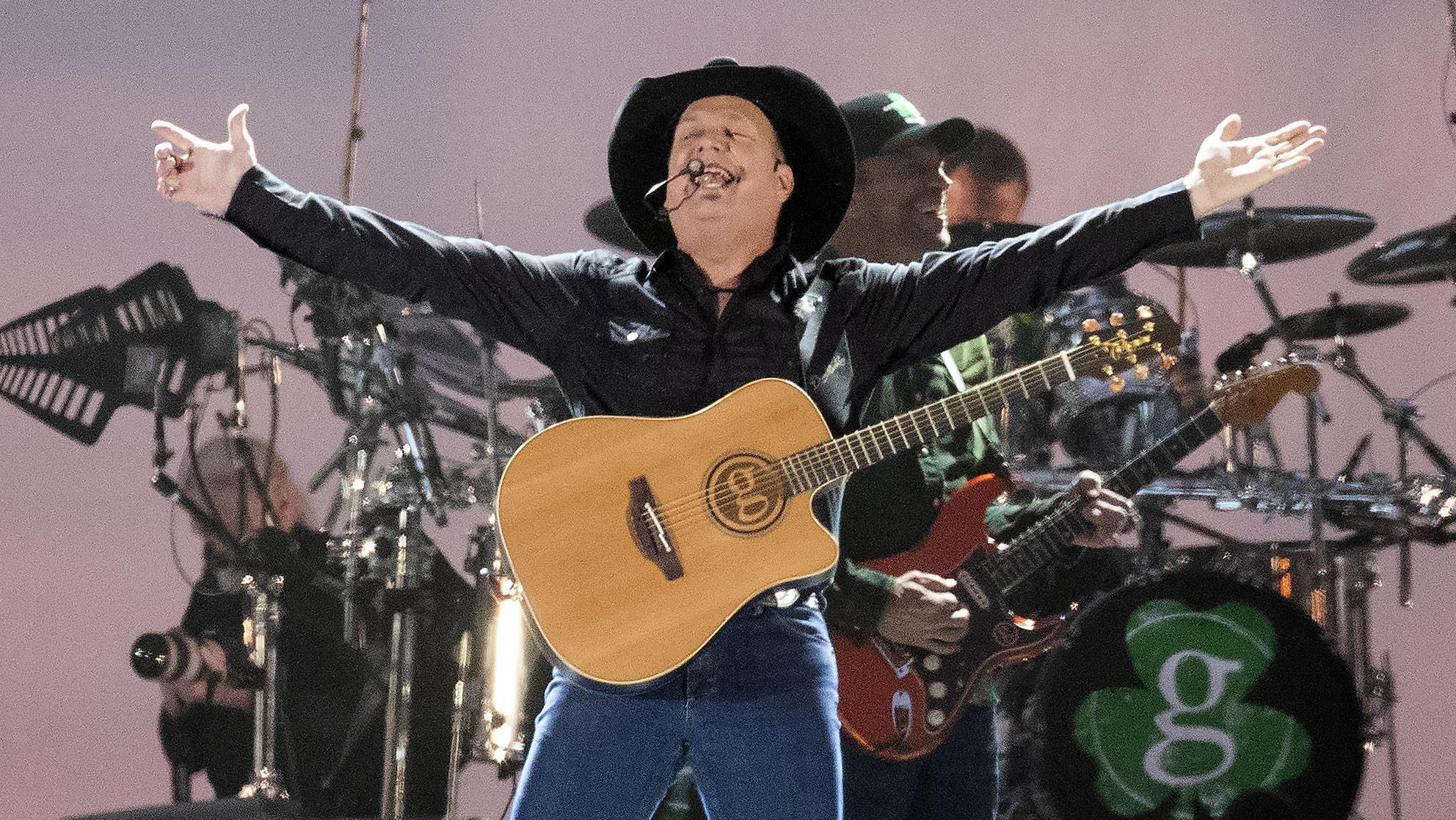 Garth Brooks finally returned to Dublin for the first of five dates at the stadium – a history-making run that will see him perform to an audience of around 400,000. Picture: Colin Keegan, Collins Dublin