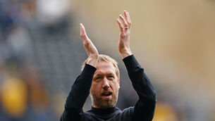 Graham Potter has paid tribute to Brighton fans and the club’s board in an open letter (Zac Goodwin/PA)