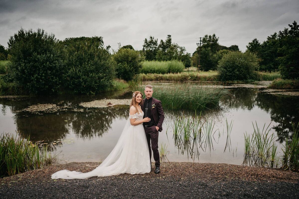 Shane says that after everything the couple has been through, their recent wedding was the perfect opportunity to celebrate with family and friends.  Photo: Moat Hill Photography. 