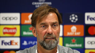 <p>Jurgen Klopp is preparing his side to take on Ajax (Nigel French/PA)</p>