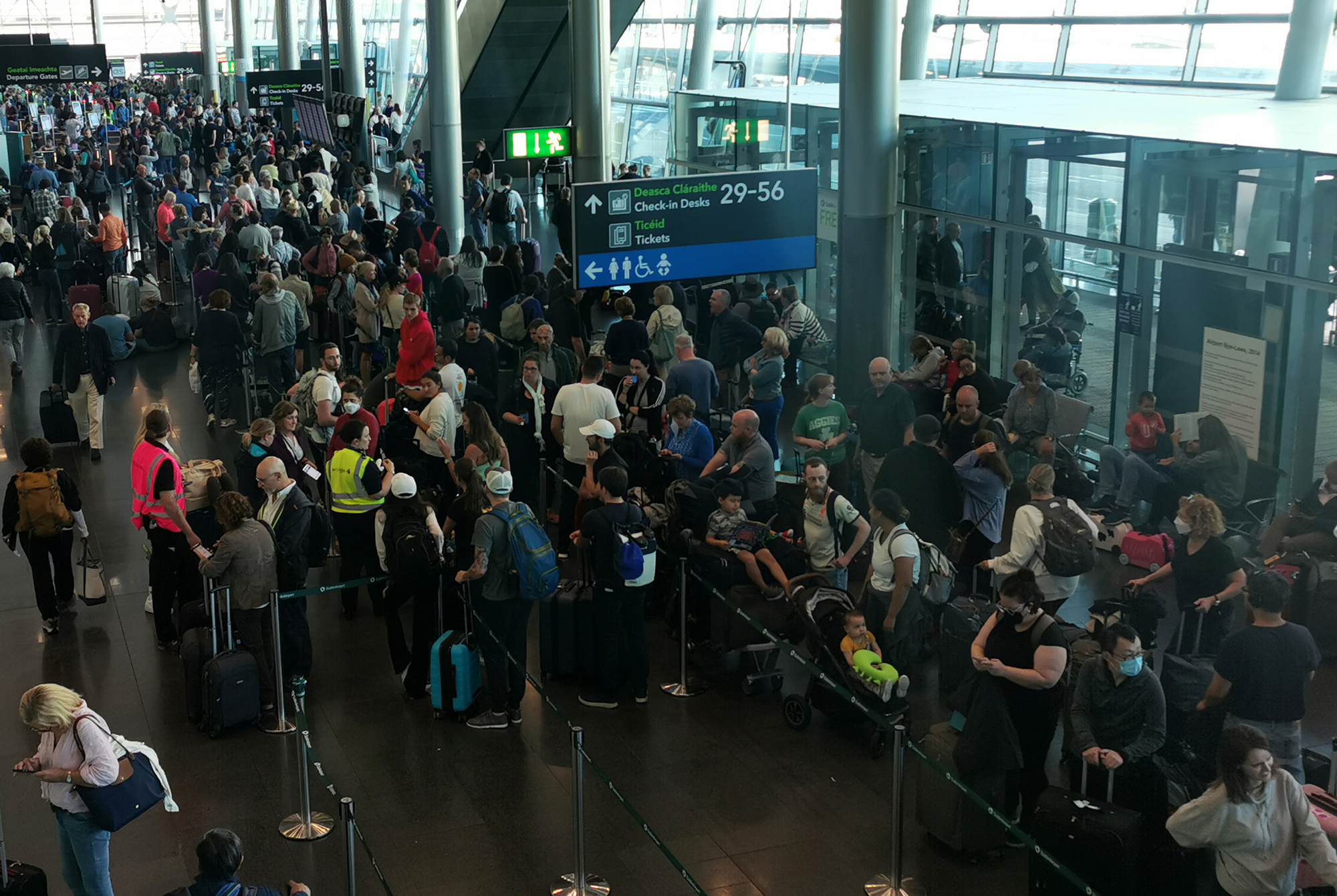 Exhausted and too late for Garth Brooks: Our 35-hour journey from Malaga to Cork