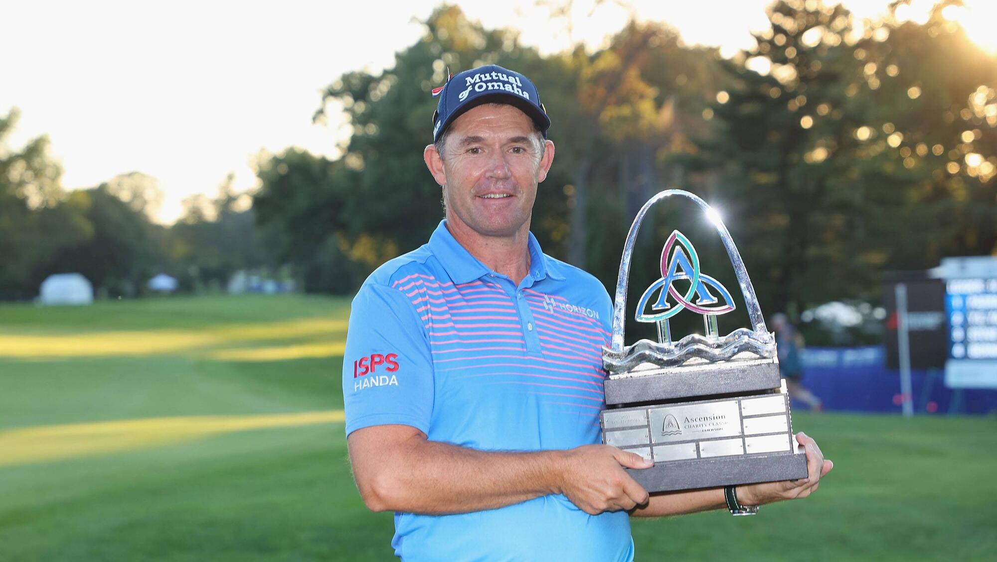 Pádraig Harrington bags third Seniors Tour victory in St Louis