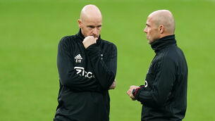 Alfred Schreuder’s predecessor Erik Ten Hag has already recorded a victory over Liverpool this season (John Walton/PA)