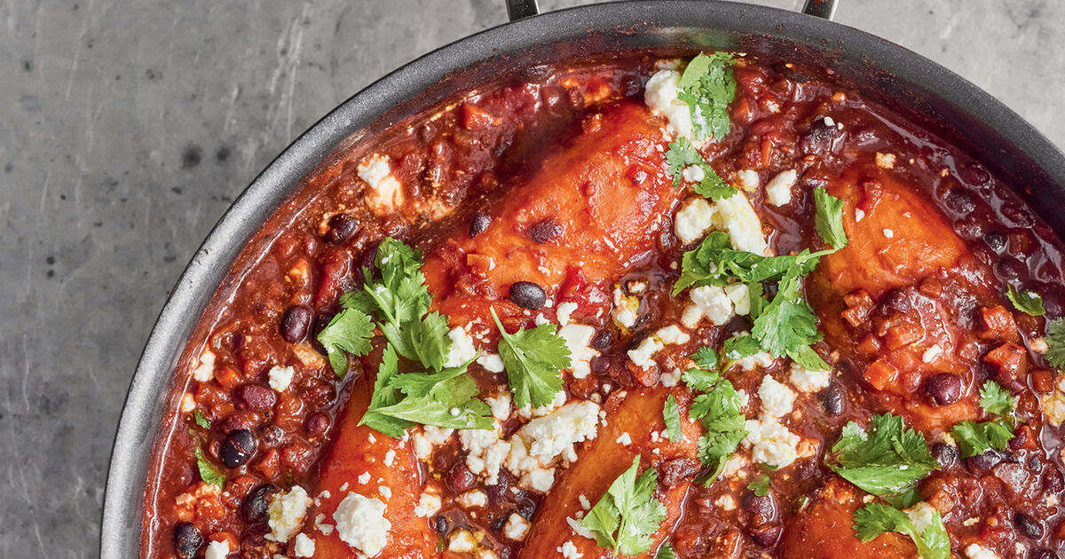 Jamie Oliver’s sweet potato chilli recipe