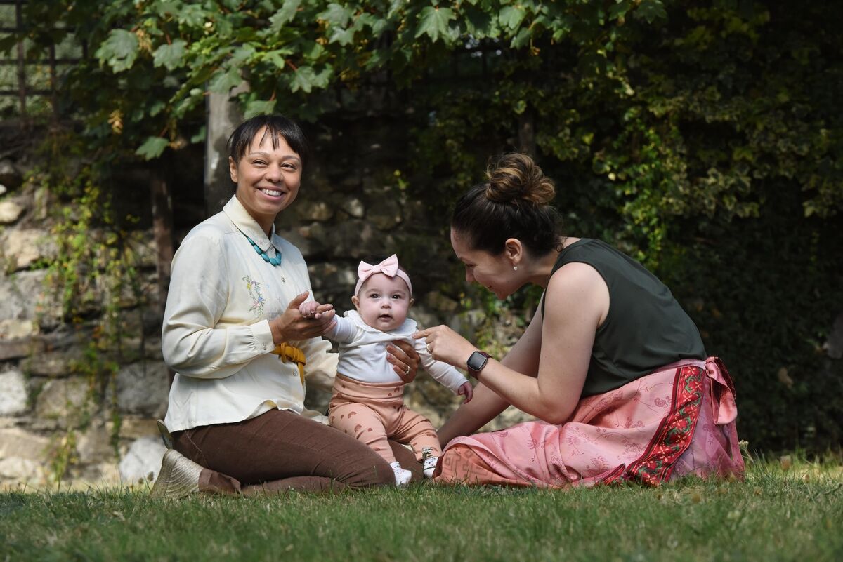 When Santos went into labour, her doula felt “like a guardian”. Picture: Moya Nolan When Santos went into labour, her doula felt “like a guardian”. Picture: Moya Nolan