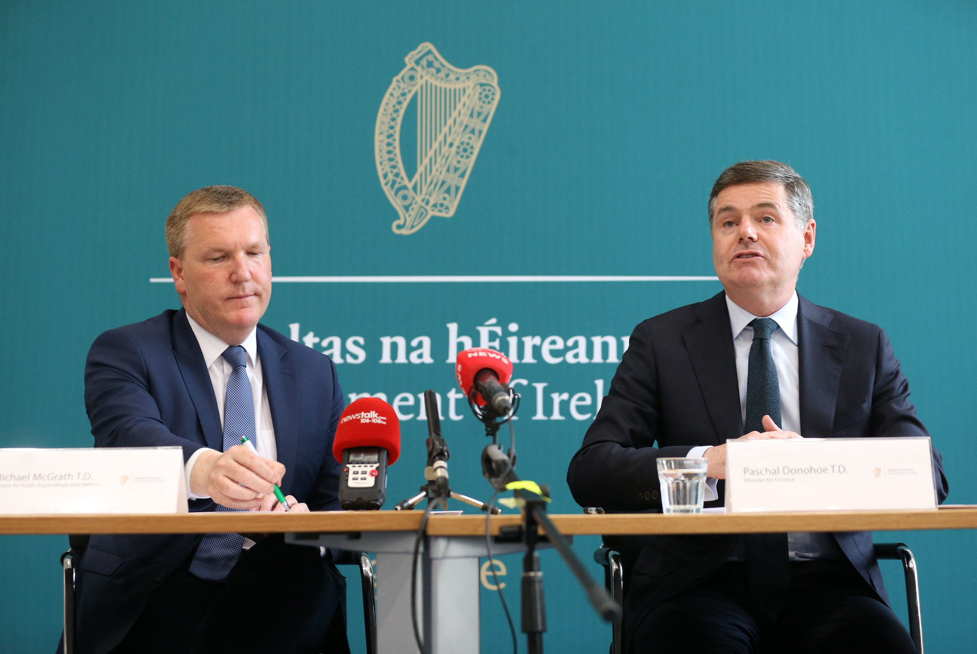 McGrath says he, not Donohoe, will represent Ireland at EU finance ministers' meetings