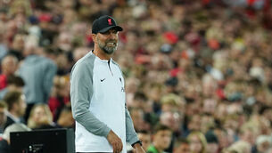 <p>NO GO: Liverpool manager Jurgen Klopp. Photo: Martin Rickett/PA Wire.</p>