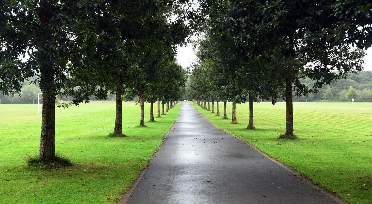 The Regional Park, Ballincollig, has received its first green flag. Picture: Denis Minihane