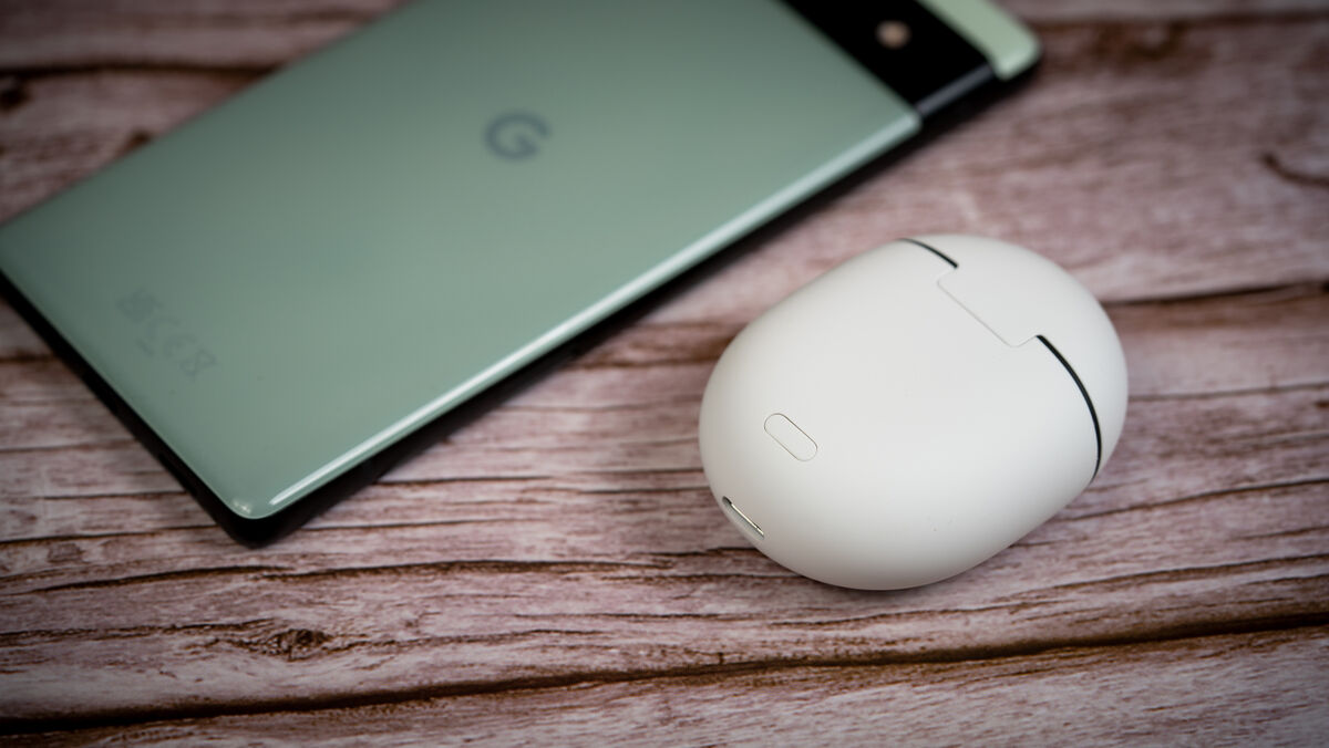 Google Pixel Buds Pro. Picture: Noel Campion.