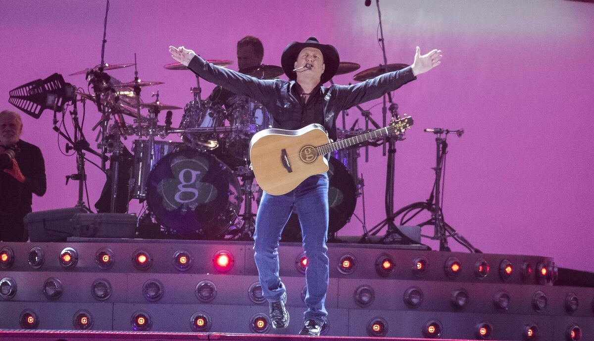 Jordan Peterson was completely overshadowed by Garth Brooks. Picture Colin Keegan, Collins Dublin