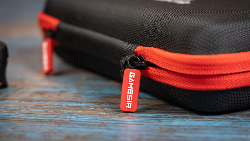 GameSir X2 Pro comes with a stylish case that offers excellent protection. Picture: Noel Campion. GameSir X2 Pro comes with a stylish case that offers excellent protection. Picture: Noel Campion.