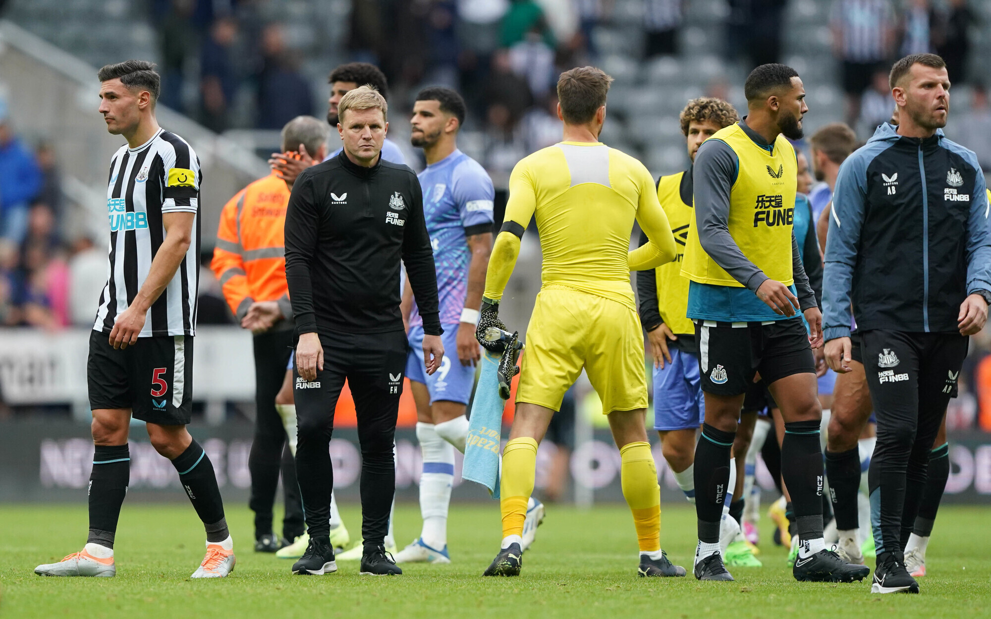 Eddie Howe admits Newcastle were off the pace against Bournemouth