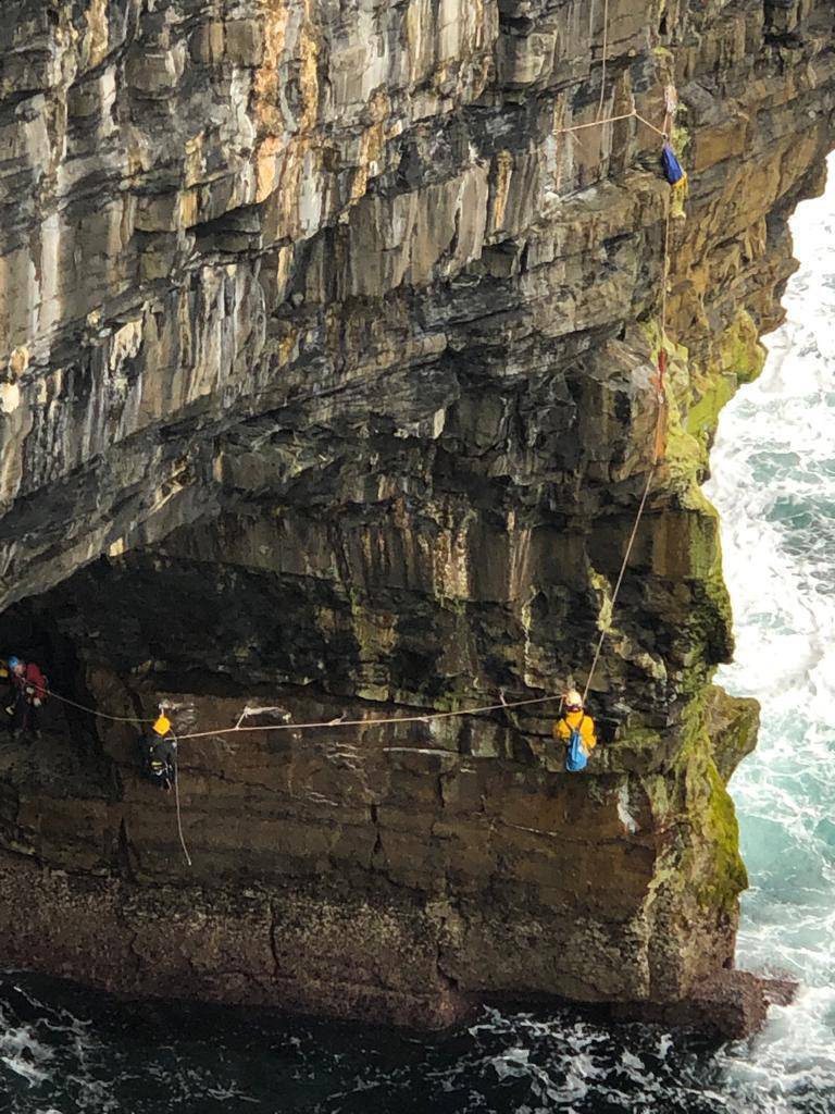 Man rescued from Mayo sea cave was 'an experienced caver, strong and determined'