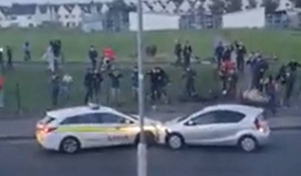 'Joyrider' ramming of Garda car was 'retaliation' for detention of drivers 