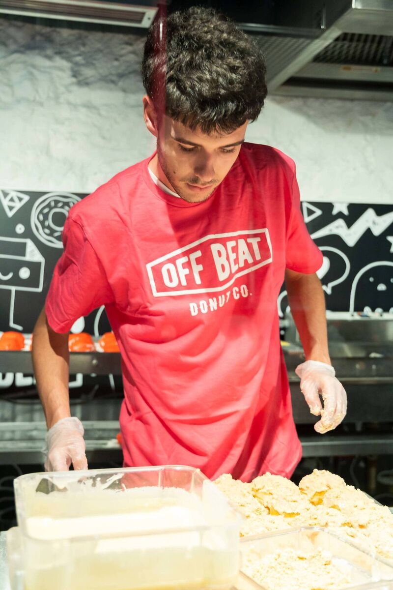 Ricardo Perez Pardo, pictured at the opening of OffBeat Donuts in Cork city. Picture: Michael O'Sullivan