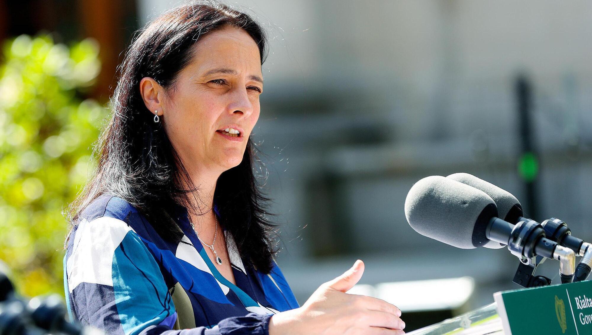 Catherine Martin, minister responsible for the Online Safety and Media Regulation Bill.