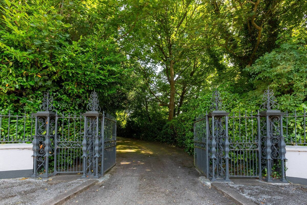 Many homes' walls, gates and gardens  less grand than these wrought-iron wonders at Knockrea House on the Douglas Road may be in  the firing line