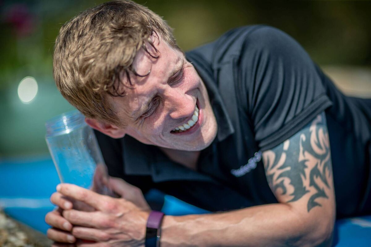 SWEAT: Donovan is gearing up for a European super featherweight title meeting with Khalil EI Hadri in Belfast this Saturday night. SWEAT: Donovan is gearing up for a European super featherweight title meeting with Khalil EI Hadri in Belfast this Saturday night.