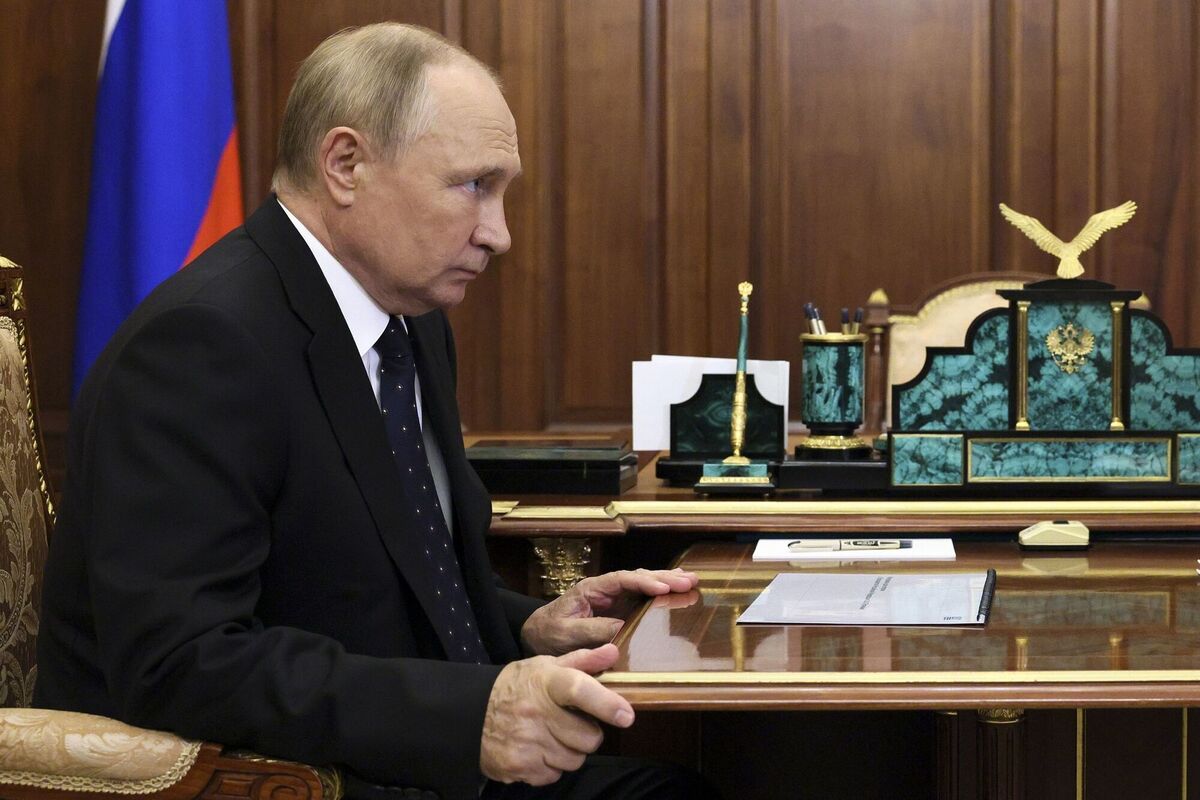 Russian President Vladimir Putin. Picture: Gavriil Grigorov, Sputnik, Kremlin Pool Photo via AP Russian President Vladimir Putin. Picture: Gavriil Grigorov, Sputnik, Kremlin Pool Photo via AP