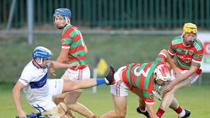 <p>FINAL BOUND: Henry O'Gorman, Milford, Rory Sinclair, Tom McGuinness and Graham Webb, Tracton.</p>