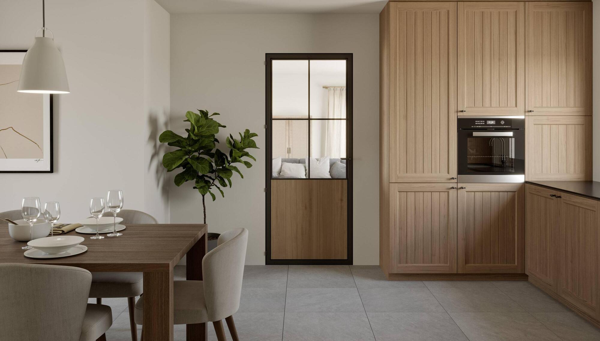 Unique, chic steel doors bring new life to the heart of your home