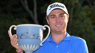 Justin Thomas hungry for more after fifth success
